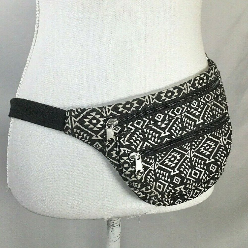 Fanny Pack~Ethnic~Southwest~Tapestry~Fabric~Adj.